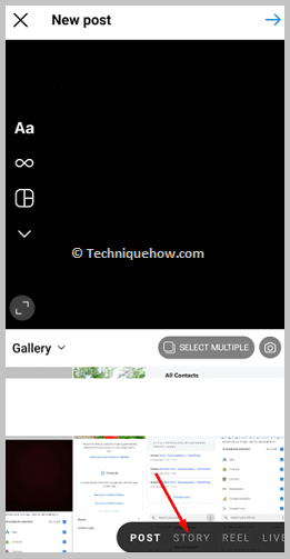 Click on story