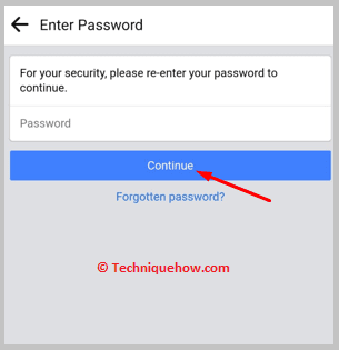 Enter password