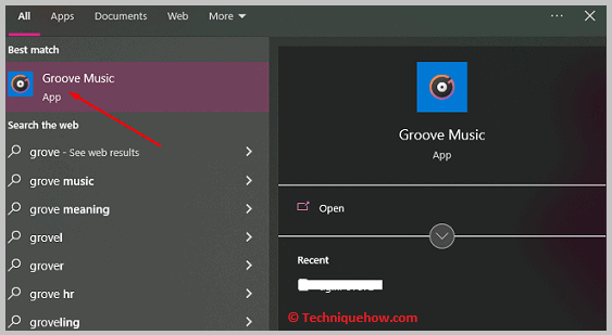 Find Groove Music