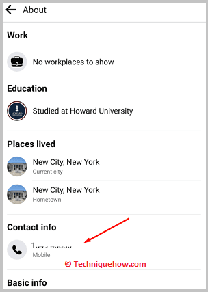 Find on Profile