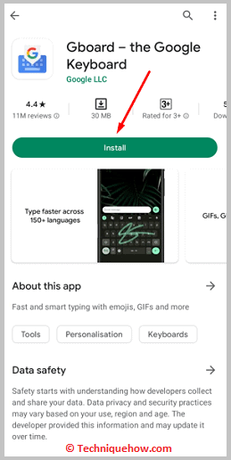 Install Gboard