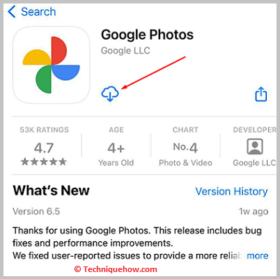 Install Google Photos