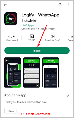 Logify - WhatsApp Tracker