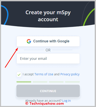 Login with google