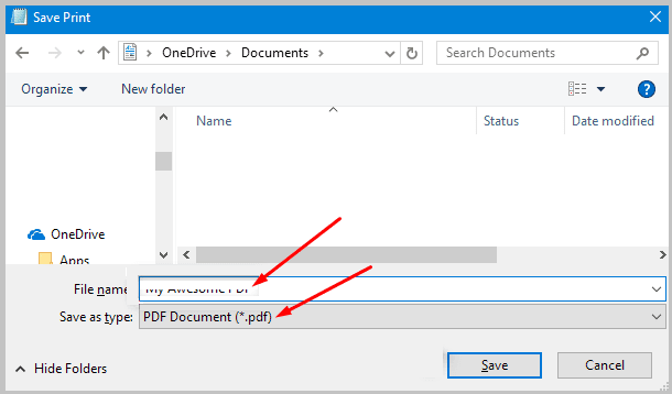 Select PDF