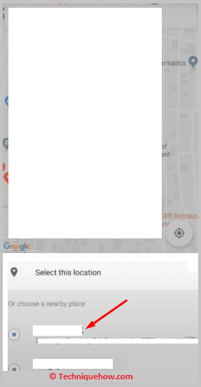 Select location