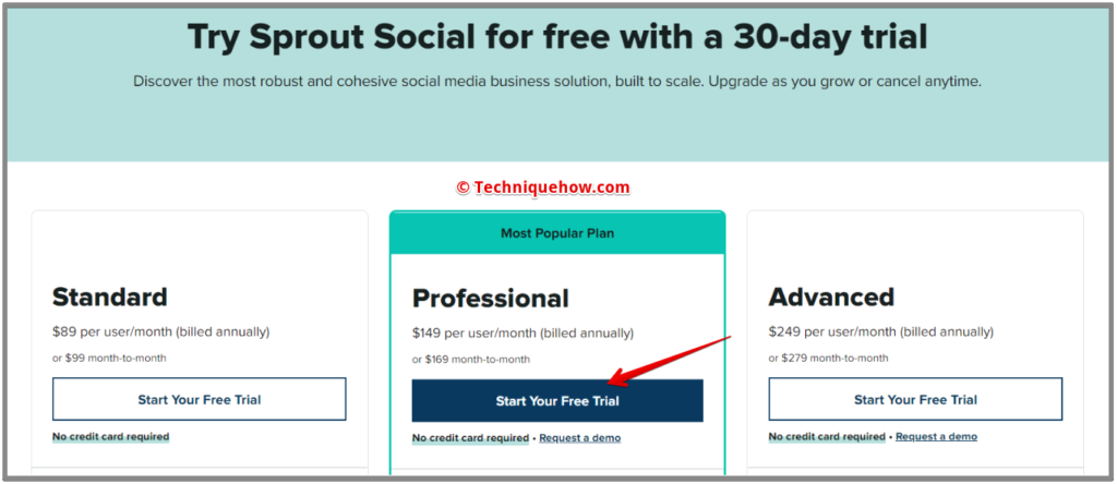 Sprout Social Pricing