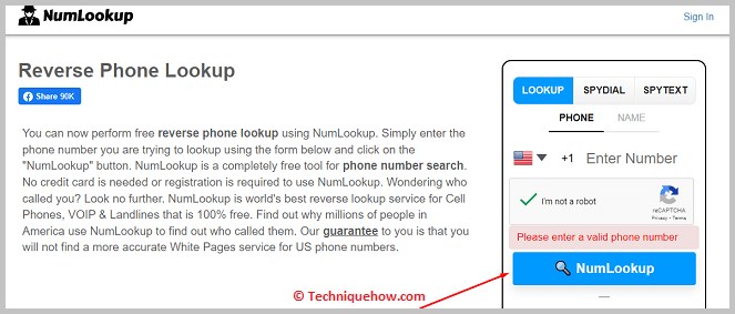 Try Reverse Phone Number Lookup