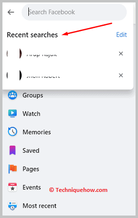 Whom You Searched Recently