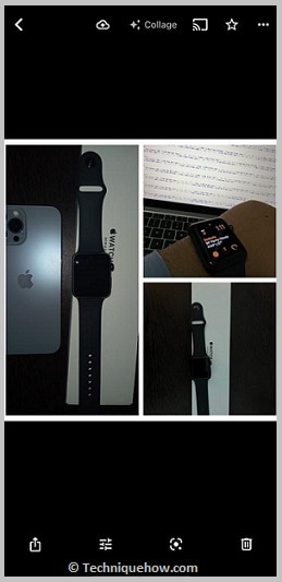 You can modify and change the display of Collage