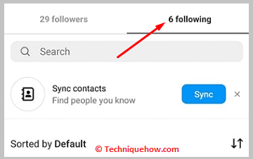 You would not Find him on the FollowingFollowers List