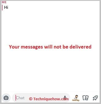 Your messages will not be delivered