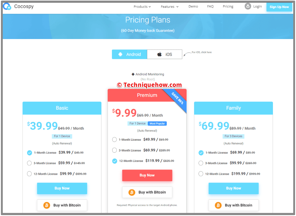 choose your pricing plan