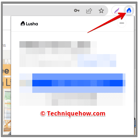 click extention icon on the top right corner