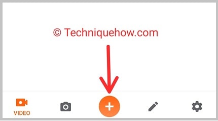 click + icon