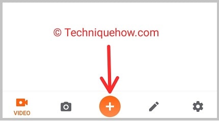 click + icon