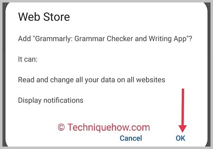 click ok