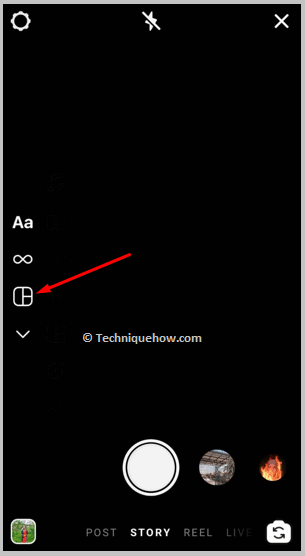 click on Layouts