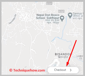 click on the Checkout button