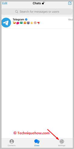 click on the gear icon