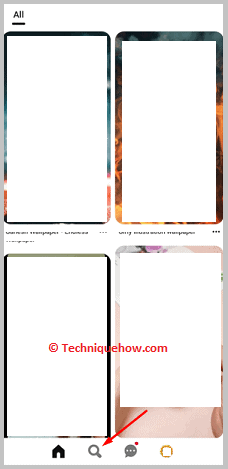 click on the magnifying glass