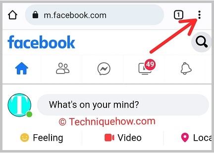 click the three dots icon