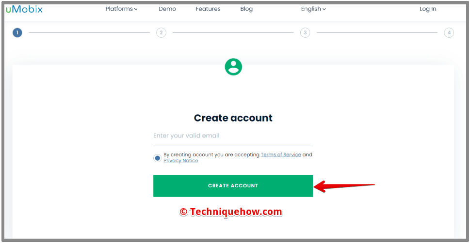 create new account on uMobix