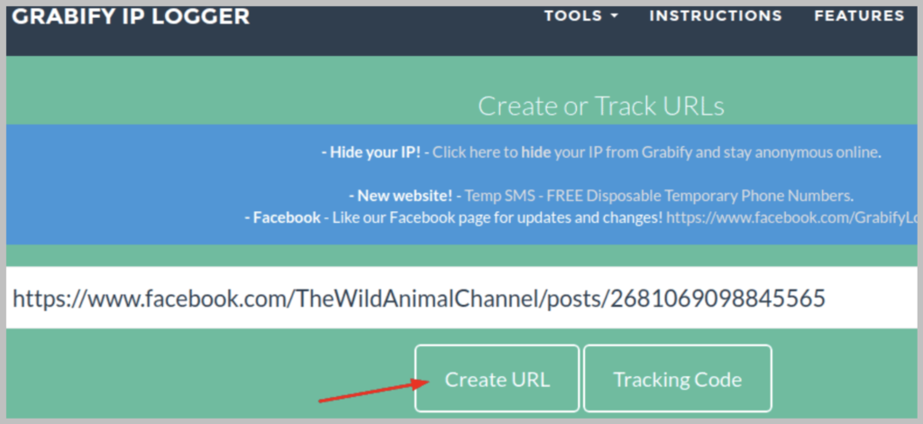 grabify create link
