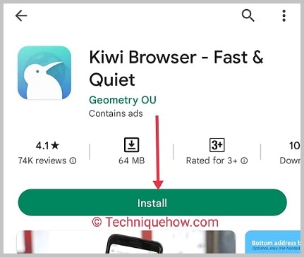 kiwi installation