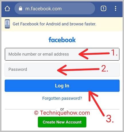 login to your account
