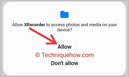 permission allow