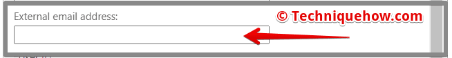 put your custom email address