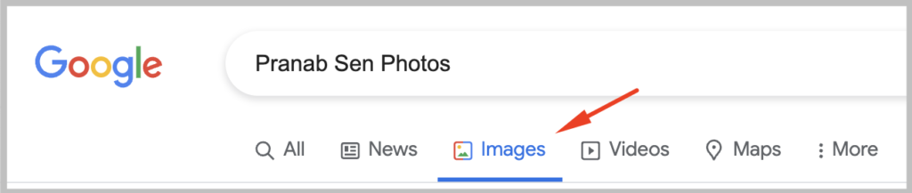 search photos on Google