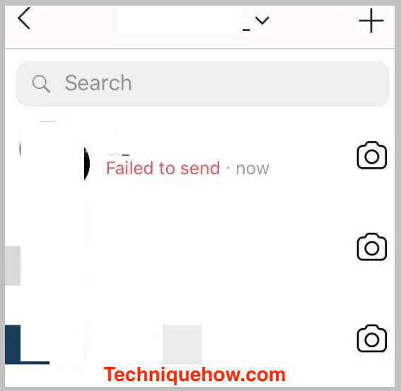 Sent Messages Return Error