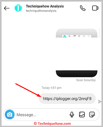 send on link