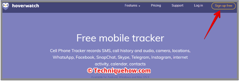 sign up free
