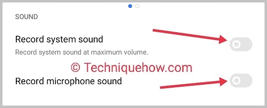 system sound & microphone sound