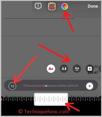 time limit, slider or trimer,n lyrics font and color change