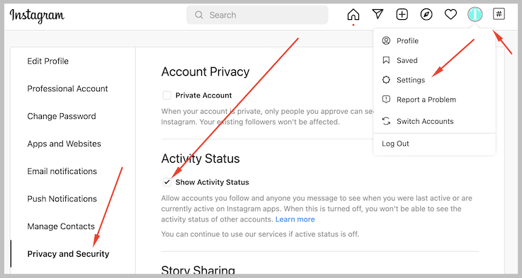 Turn On your activity status pc