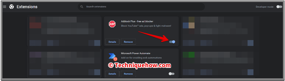 unclick the box of enable button