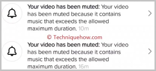  Your video has been muted