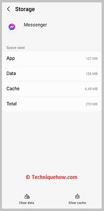 Accumulated cached data