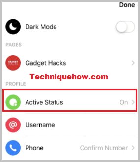 Active-status-messenger