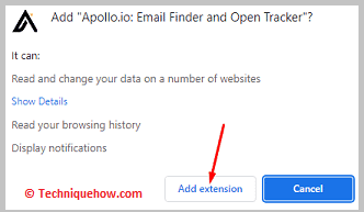 Click-on-Add-Extention