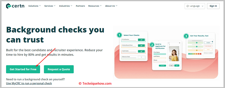 Click on GET STARTED