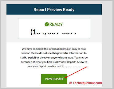 Click on VIEW REPORT