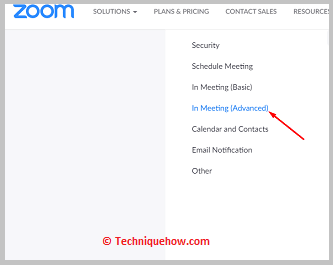 Click on meeting