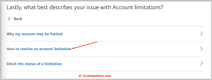 Click on question
