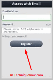 Click on register