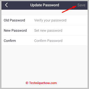 Click on save